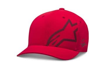 Alpinestars Corp Shift Wp Tech Flexfit Baseball Cap Hat Red & Black